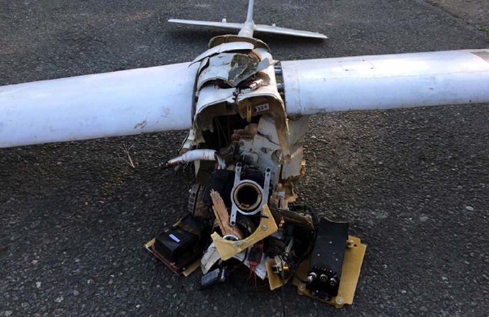 Azerbaijani army destroys Armenian drone